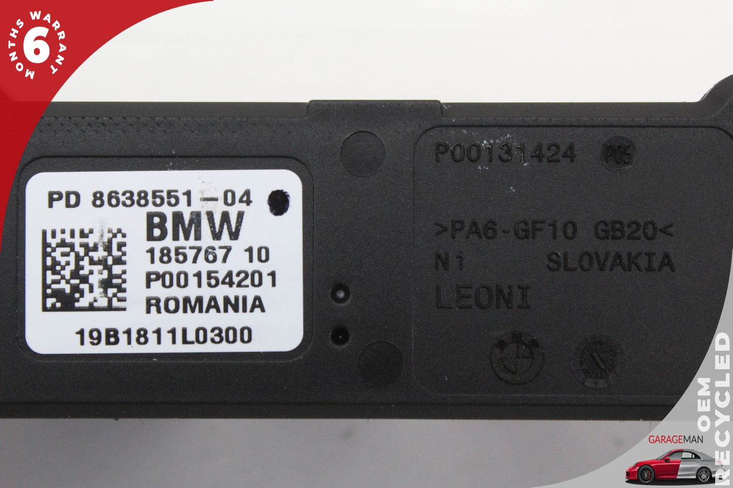 2019-2024 BMW 330i G20 Integrated Power Supply Control Module 8638551