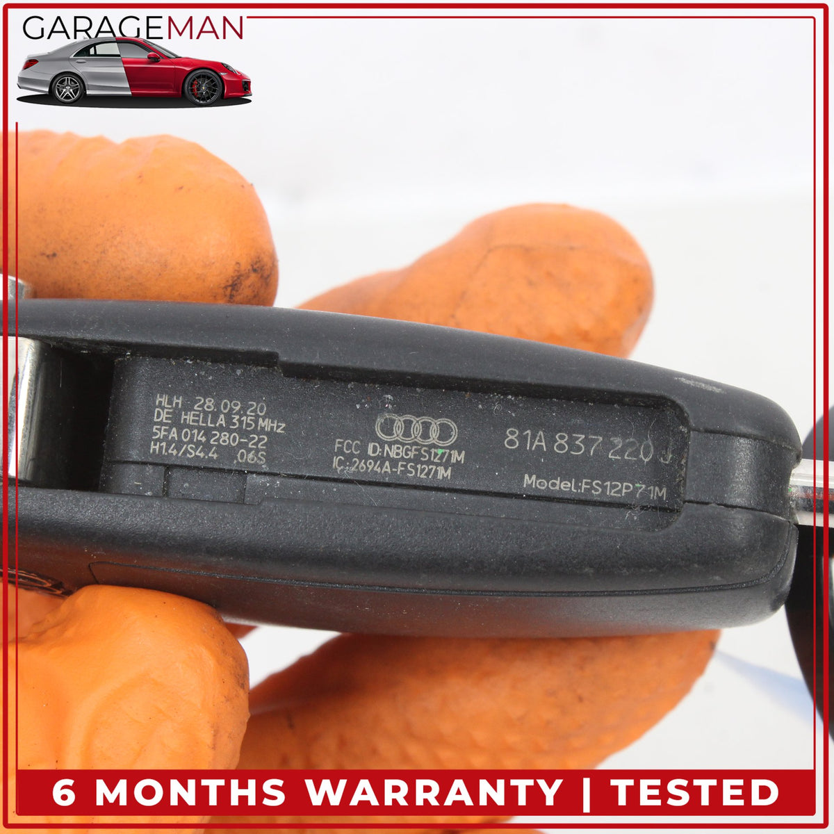2019-2025 Audi Q3 Keyless Key Less Entry Smart Remote Key Fob 81A837220J OEM