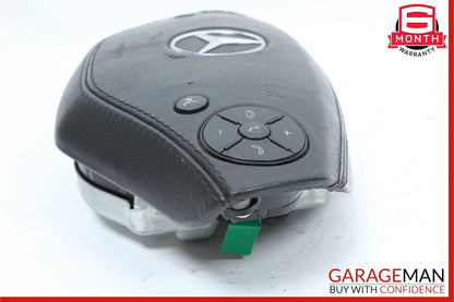 10-14 Mercedes W221 S550 S600 CL550 Steering Wheel Airbag Air Bag Black OEM