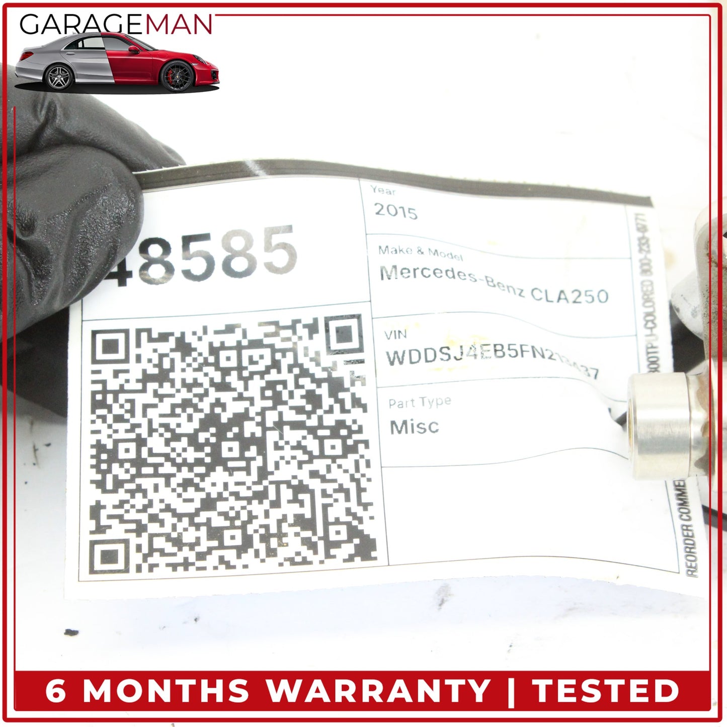 2014-2020 Mercedes W117 CLA250 GLA250 Fuel Injection Rail Line Assembly OEM