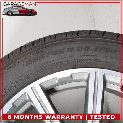2017-2025 Audi Q7 SQ7 10 Spoke Wheel Rim w/ Tire 9JX20H2 ET33 4M0601025AD OEM