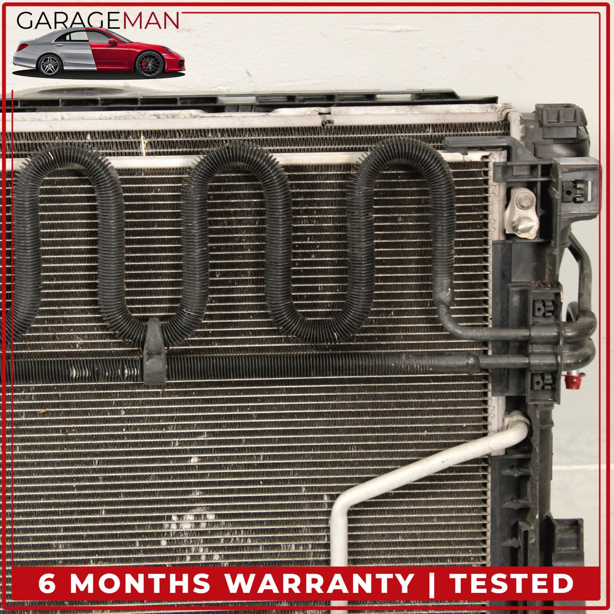 2010-2017 Mercedes W207 E350 Engine Cooling Radiator AC A/C Condenser Assy OEM