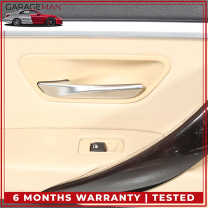 2015-2020 BMW 430i xDrive Gran Coupe Rear Left Side Interior Door Trim Panel OEM