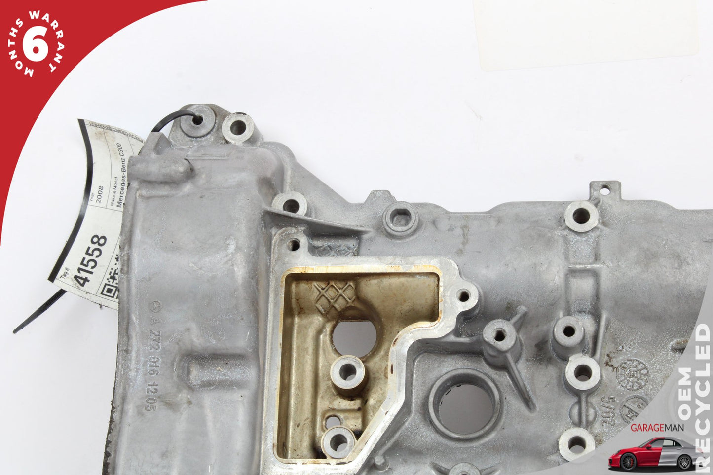 2005-2013 Mercedes W204 C300 Left Side Cylinder Head Valve Cover 2720161205 OEM