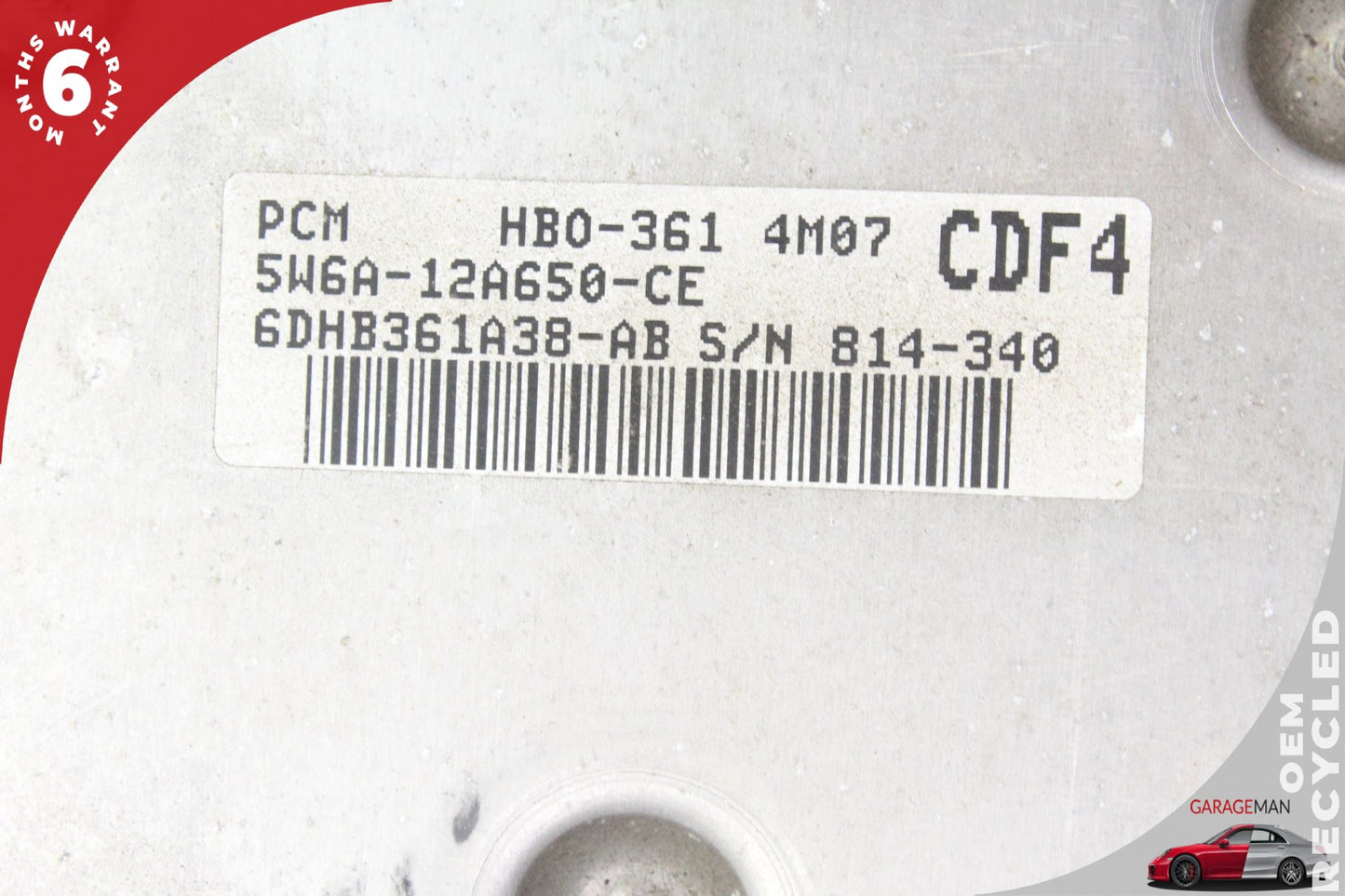 05 Ford Thunderbird Convertible Engine Control Module 5W6A12A650CE