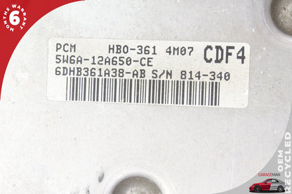05 Ford Thunderbird Convertible Engine Control Module 5W6A12A650CE