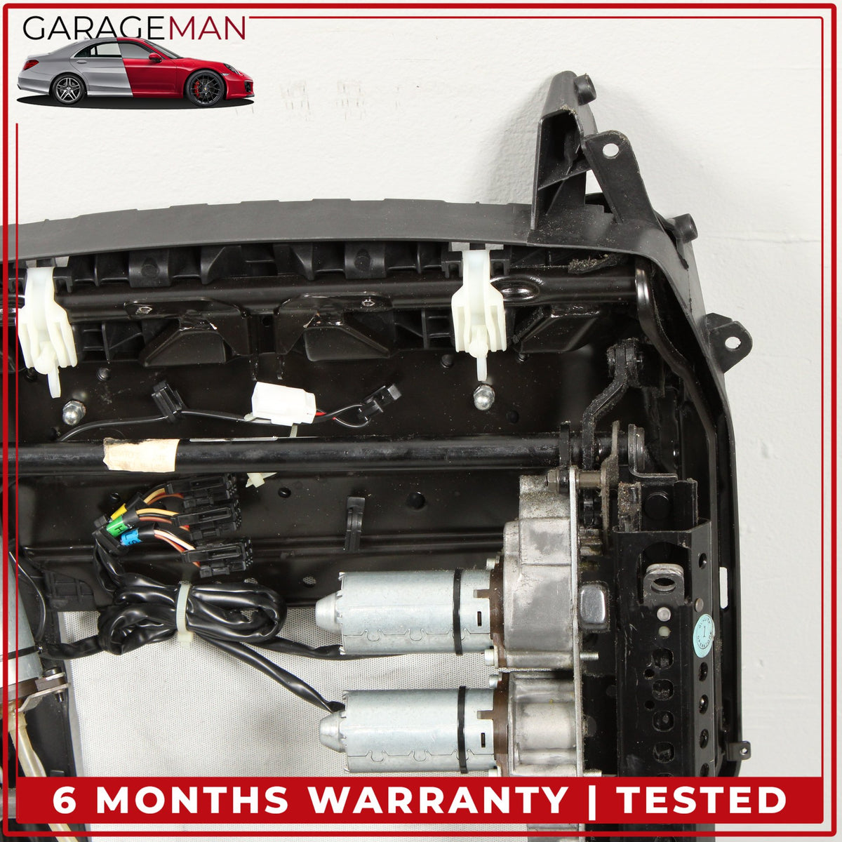 2008-2019 Maserati GranTurismo Front Left Seat Rail Track Frame w/ Motors OEM