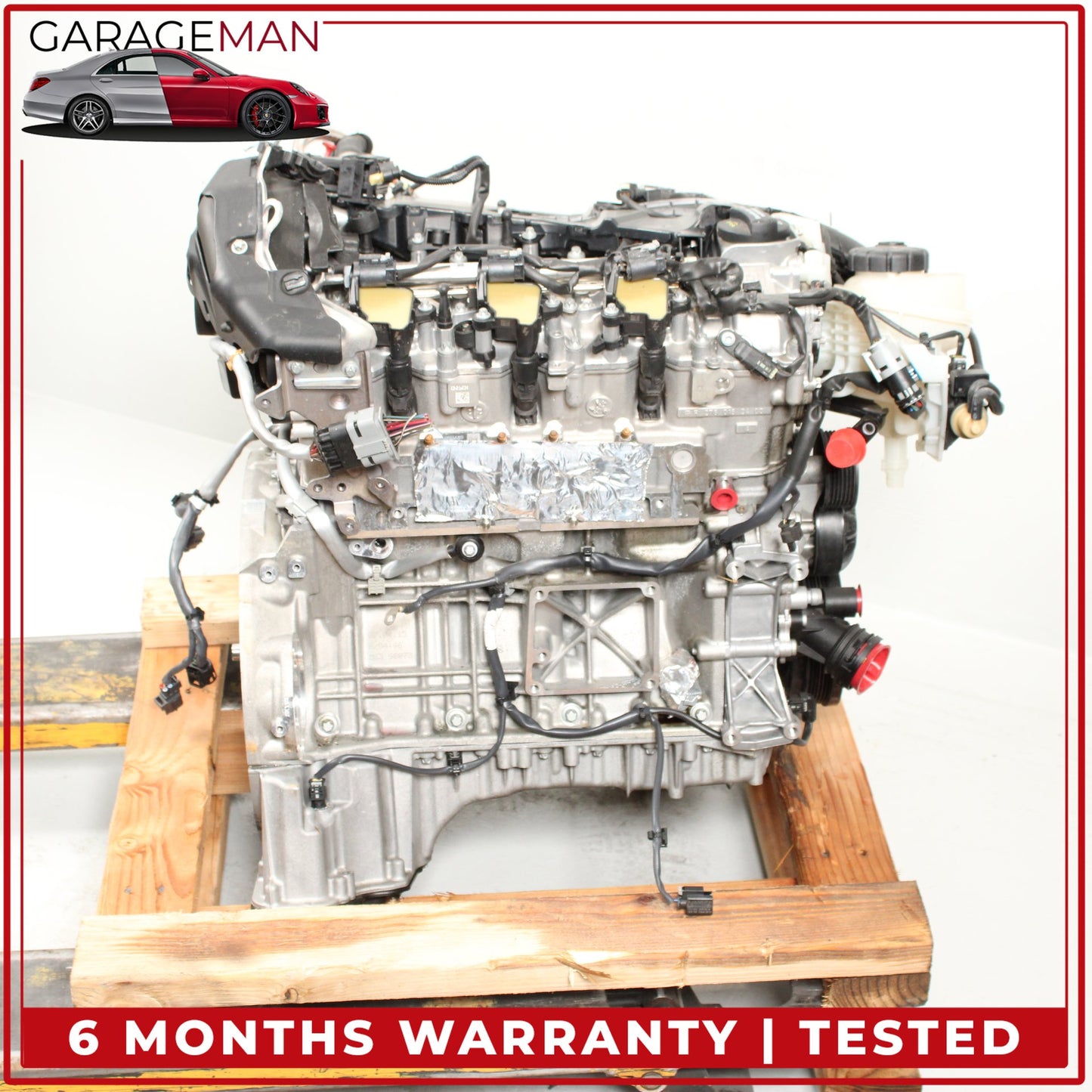 2015-2023 Mercedes C207 E400 RWD 3.0L V6 276.820 Engine Motor Assembly OEM 25K
