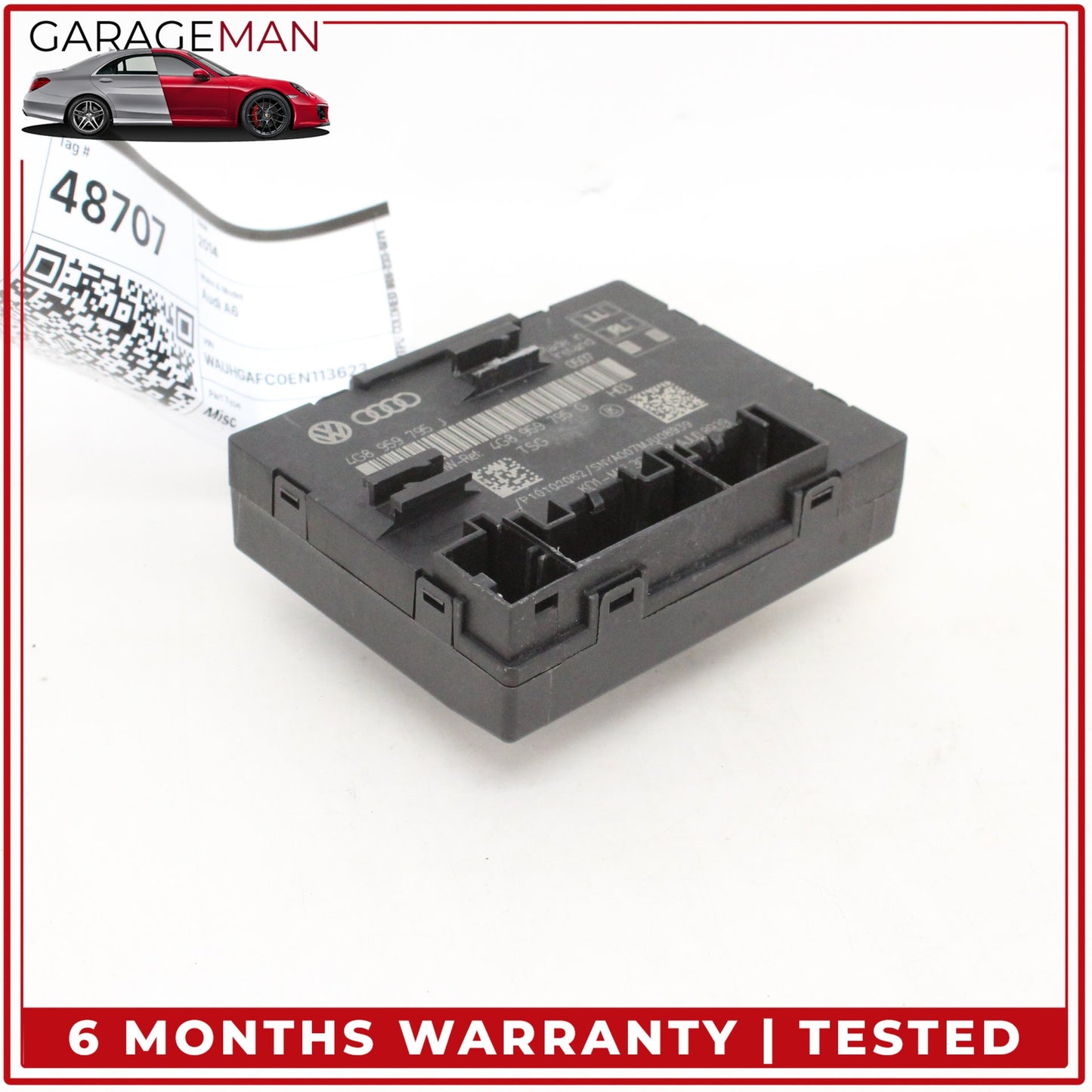 2012-2018 Audi A6 A7 Rear Left or Right Side Door Control Module 4G8959795J OEM
