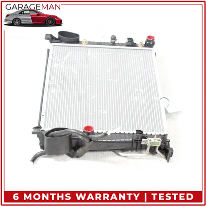 2003-2006 Mercedes R230 SL500 Engine Cooling Radiator AC Condenser Assembly OEM