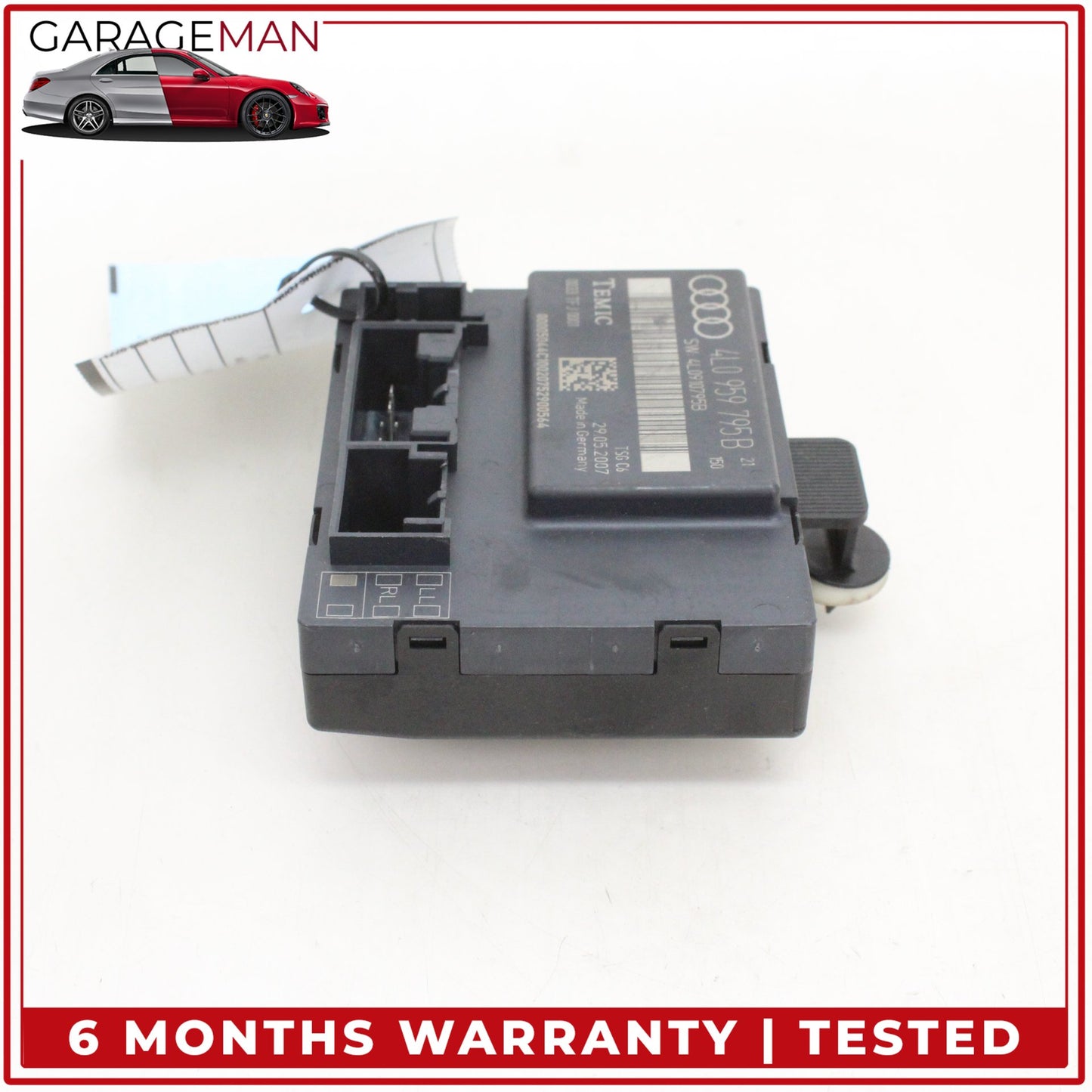 2007-2009 Audi Q7 Rear Left Driver Side Door Control Module Unit 4L0959795B OEM