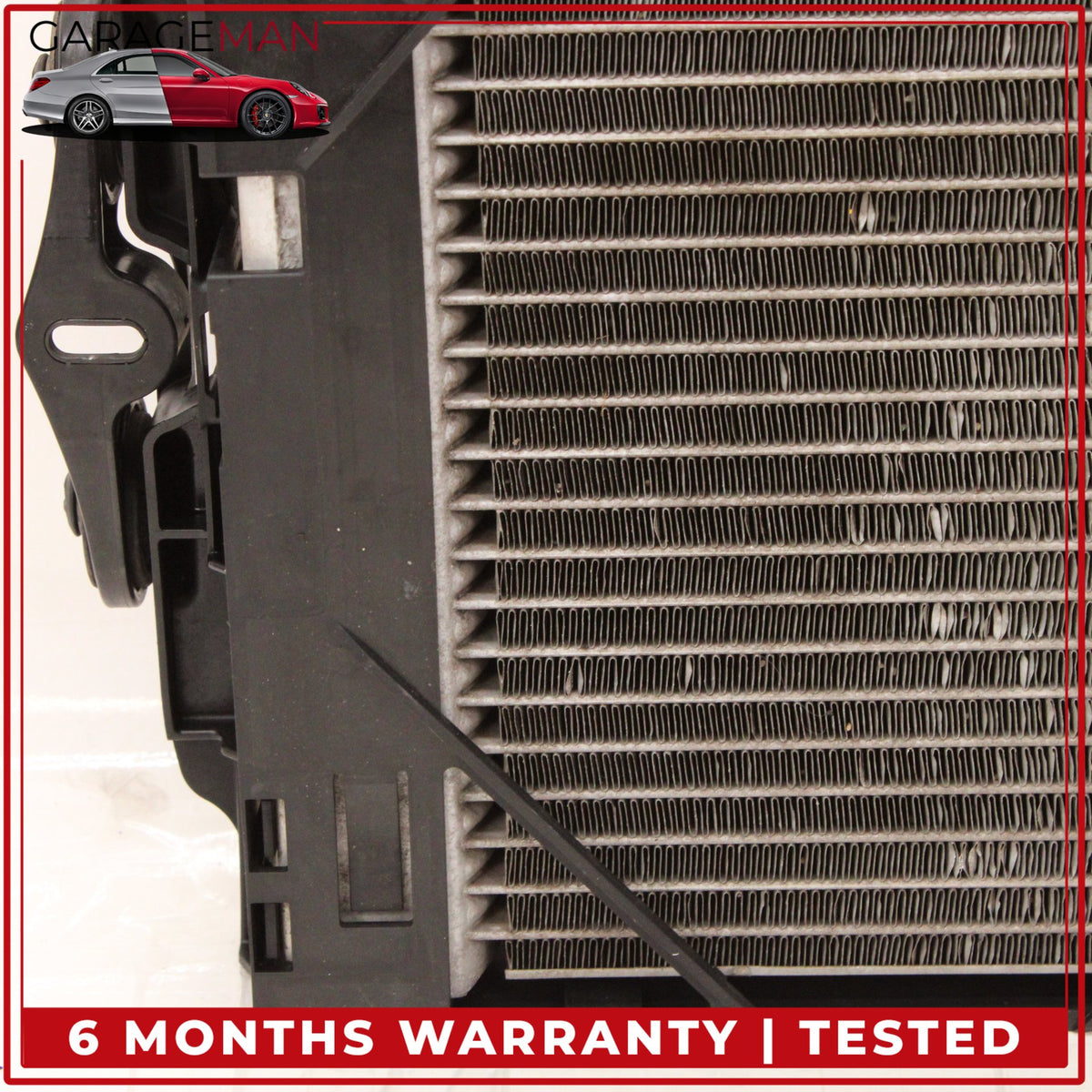 2012-2019 BMW 650i F13 RWD Left Driver Side Auxiliary Radiator 7805630 OEM