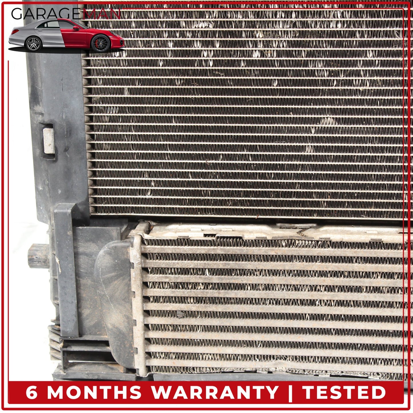 2014-2018 BMW 328d Engine Cooling Radiator AC Condenser Intercooler 7600532