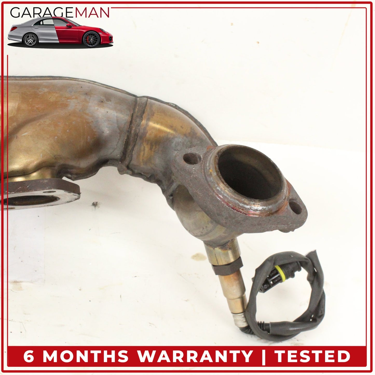 2001-2004 Mercedes R170 SLK320 Left Side Exhaust Manifold Header 1121401109 OEM
