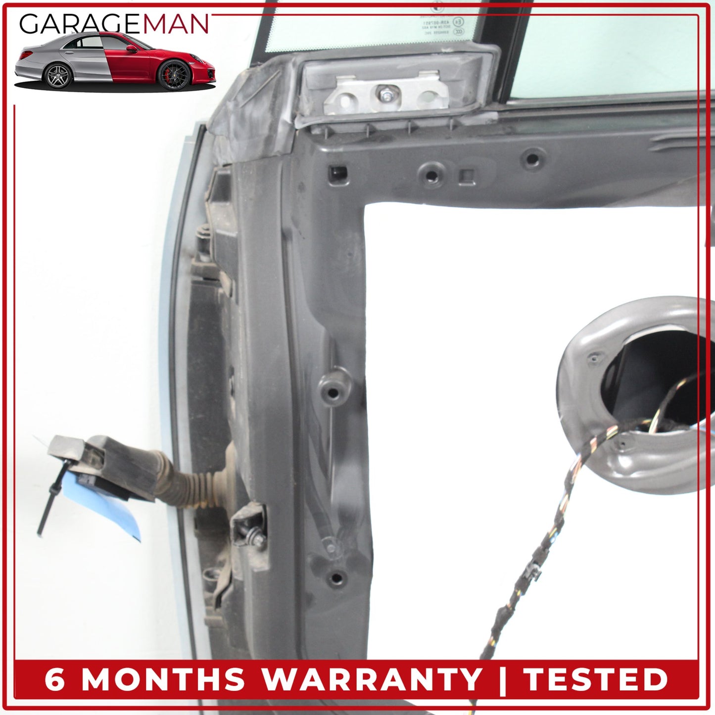 2014-2021 BMW i3 Front Right Side Door Shell w/ Window Glass & Door Handle OEM