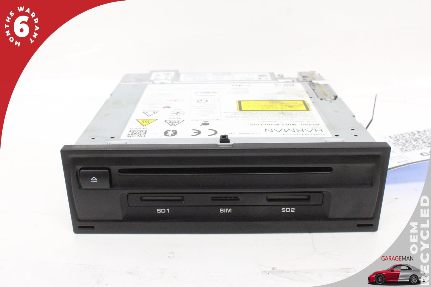 2015-2018 Porsche Macan 95B Audio CD Radio Receiver Control Panel 95B035880J OEM