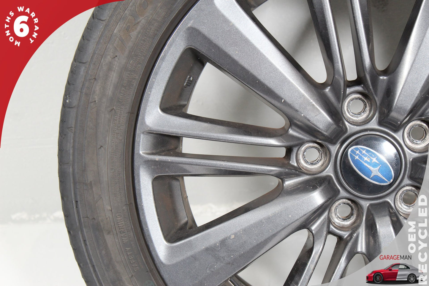 2015-2021 Subaru WRX Wheel Rim w/ Tire 28111VA020