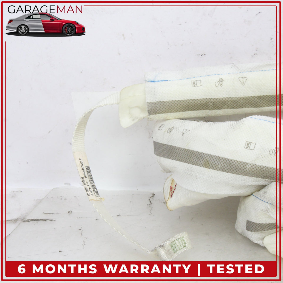 2012-2018 Audi A7 Left Driver Side Upper Roof Curtain Air Bag 4G8880741B OEM