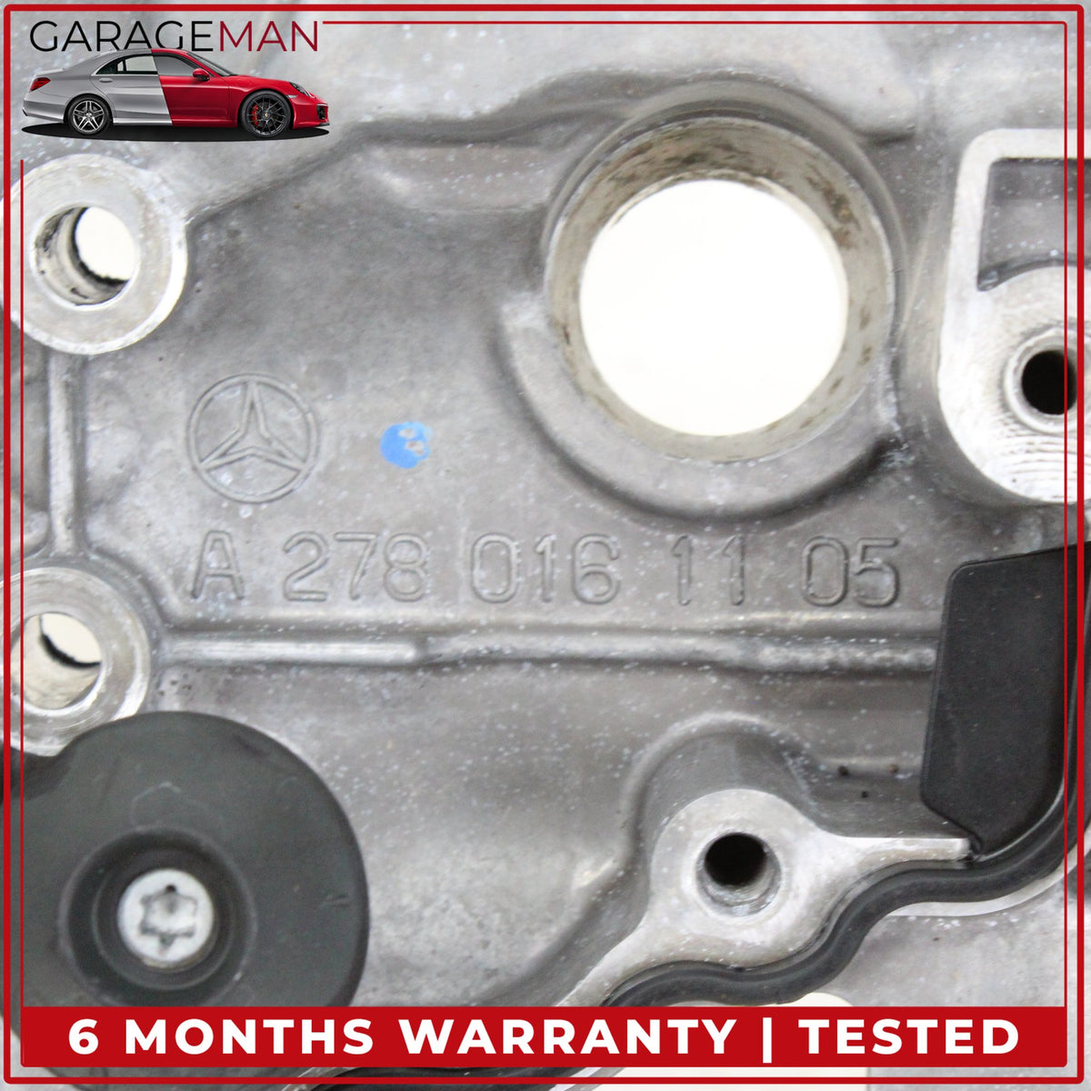2011-2020 Mercedes W216 CL550 Left Side Cylinder Head Valve Cover 2780161105 OEM
