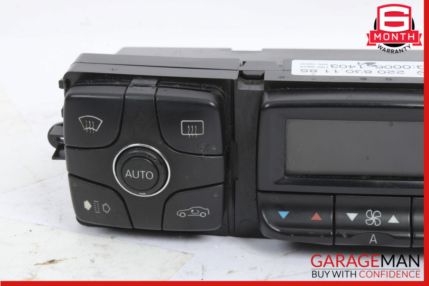 2003 Mercedes-Benz S55 AMG W220 Sedan A/C Heater Climate Control Switch 2208301185 Genuine