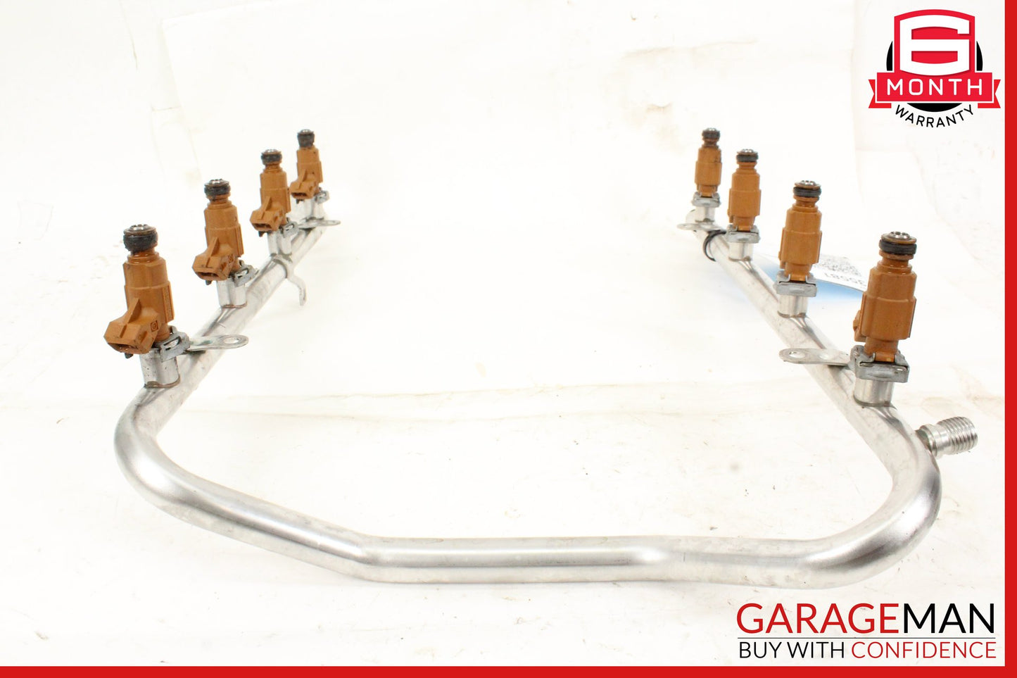 00-06 Mercedes-Benz ML500 W164 SUV Fuel Rail Line w/ Injectors 1130700595
