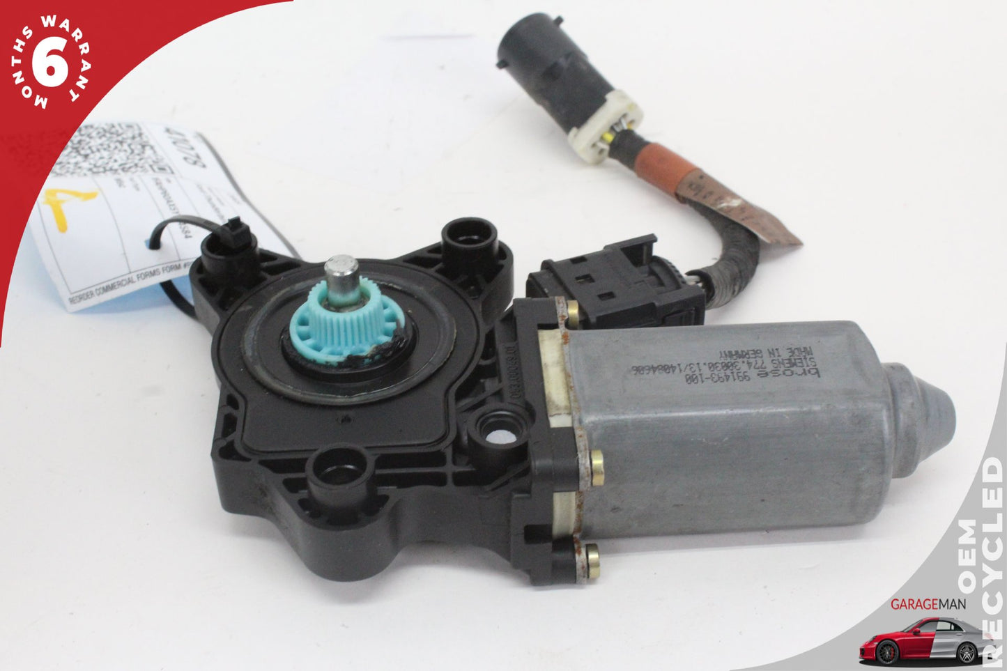 2002-2005 Ford Thunderbird Front Left Driver Side Window Regulator Motor OEM