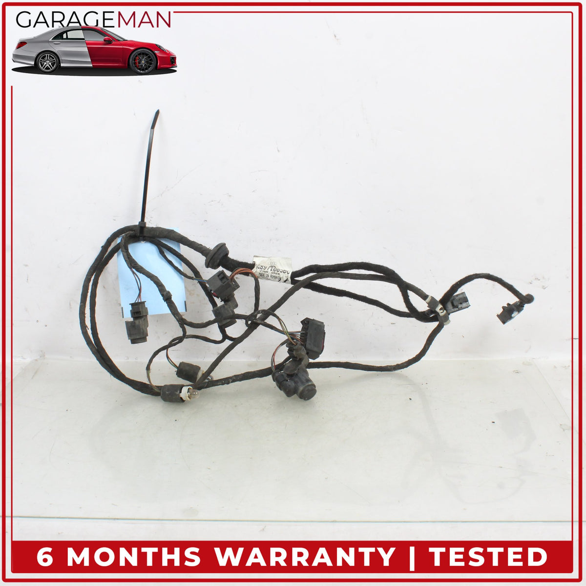 2012-2015 Audi A7 Rear Bumper Wire Wiring Harness w/ Sensors 4G8971085BC OEM