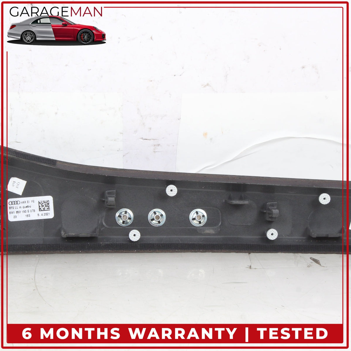 2017-2025 Audi A4 A5 Front Dashboard Dash Board Trim Cover Panel 8W1853190 OEM