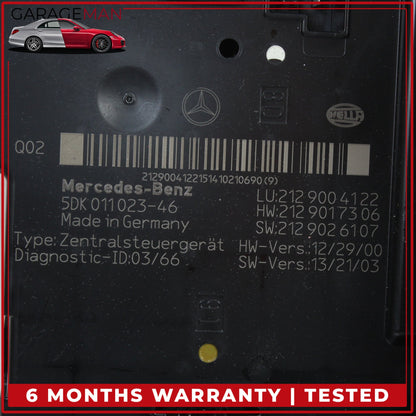 2010-2018 Mercedes W212 E350 Wagon Rear SAM Module Relay Junction Fuse Box OEM