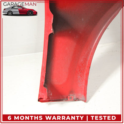 1997-2004 Porsche 911 996 Boxster 986 Front Left Fender Wing Side Panel Red OEM