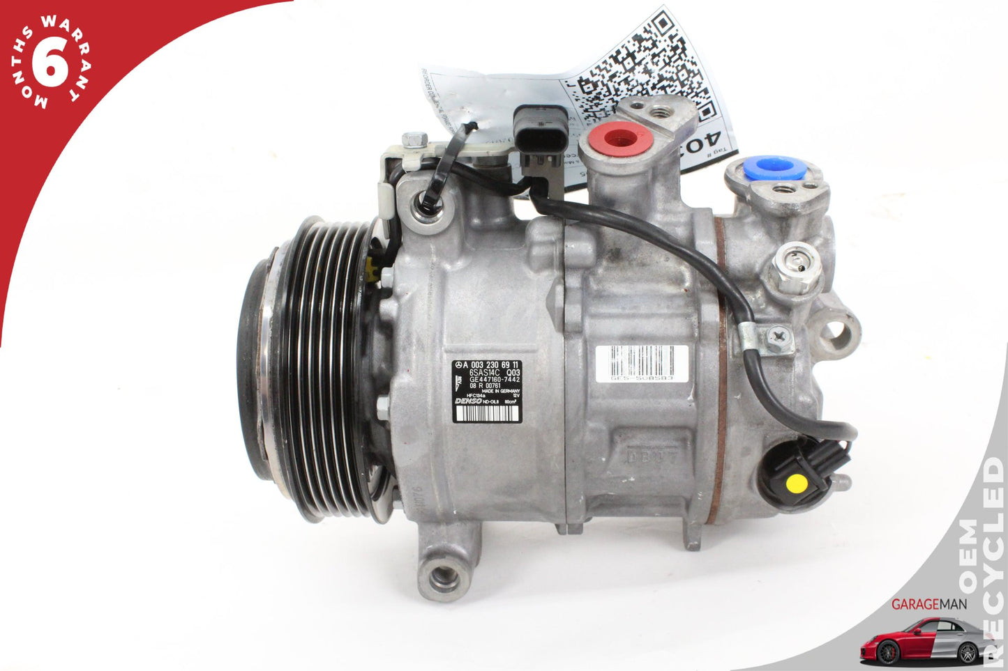 2015-2023 Mercedes W205 C300 AC A/C Air Conditioning Compressor 0032306911 OEM