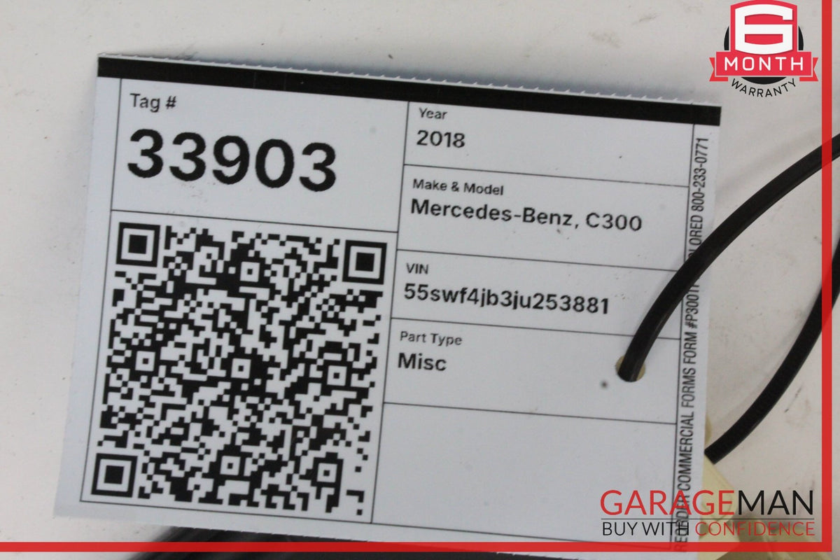 2015 Mercedes-Benz C300 CDI Front Right Seat Control Module 2059005502 OEM