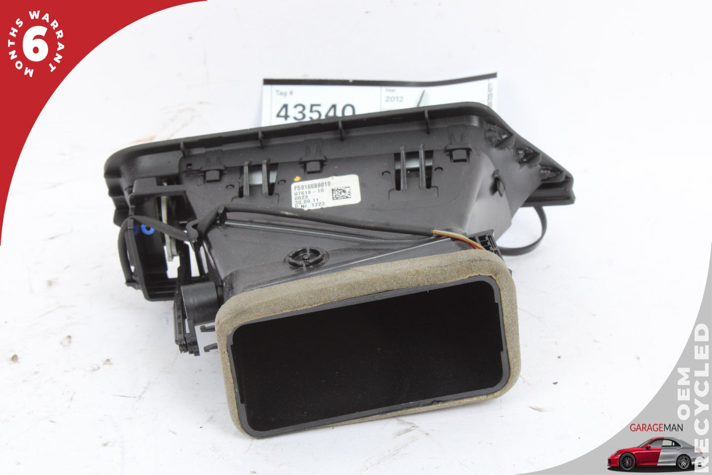 2011-2013 BMW F10 550i 535i Front Right Dash AC A/C Air Vent 64229166884 OEM