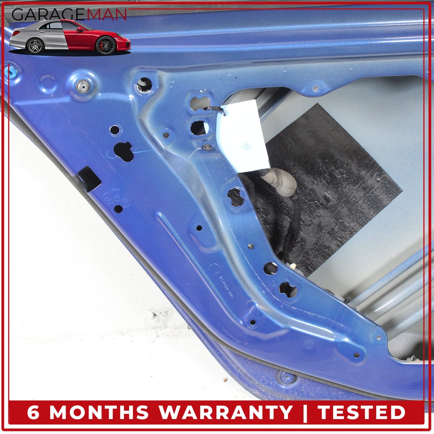 2019-2025 BMW M340i G20 Rear Left Driver Side Door Shell Blue 7482277 OEM