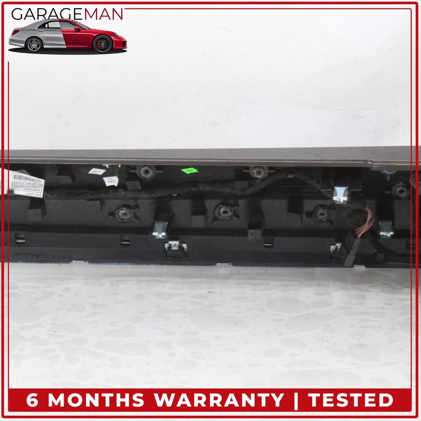 2010-2013 BMW 550i GT Front Dash Center AC Air Vent Grille Panel w/ Trim 9195654 OEM
