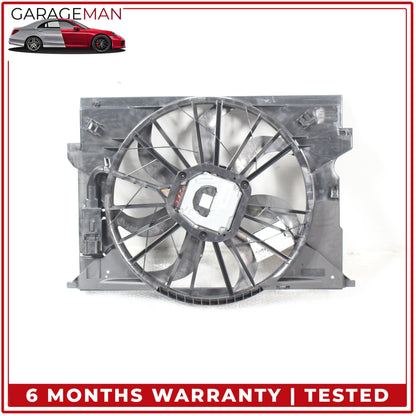 2006-2009 Mercedes W211 E350 Cooling Fan Blade w/ Shroud & Motor 2115001693 OEM