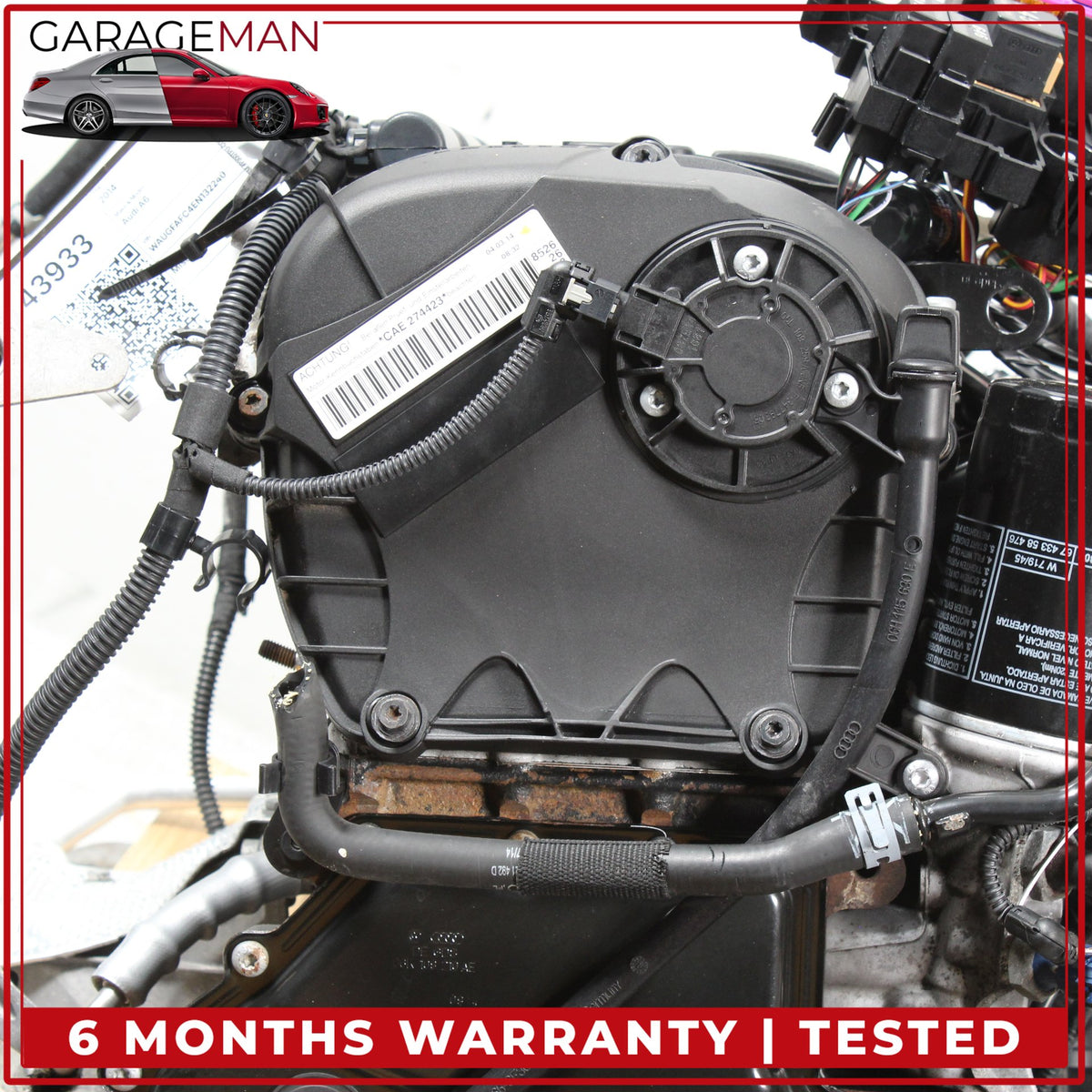 2014-2016 Audi A6 AWD 2.0L Turbo I4 Engine Motor Assembly CAED mileage 91k