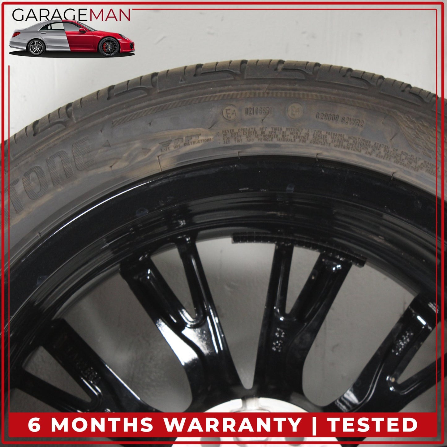 2023-2025 BMW 330i 330e Front or Rear Wheel Rim w/ Tire Black 7.5JX18H2ET25 OEM