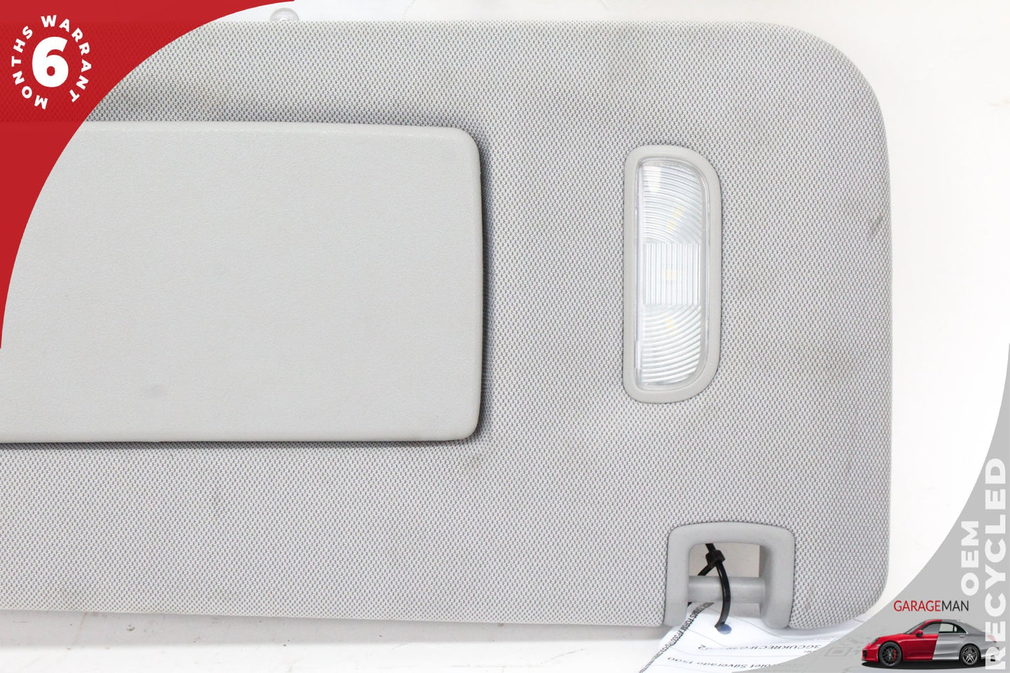 2014-2019 Chevrolet Silverado 1500 Front Right Side Sun Visor Gray 544908429 OEM