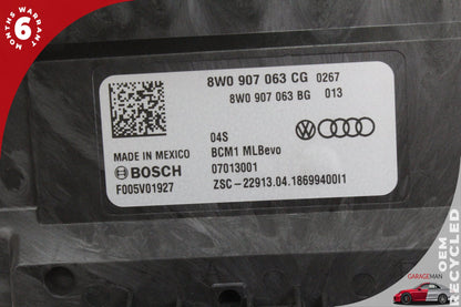 2017-2022 Audi Q5 FY Station Wagon Body Control Module 8W0907063CG Genuine