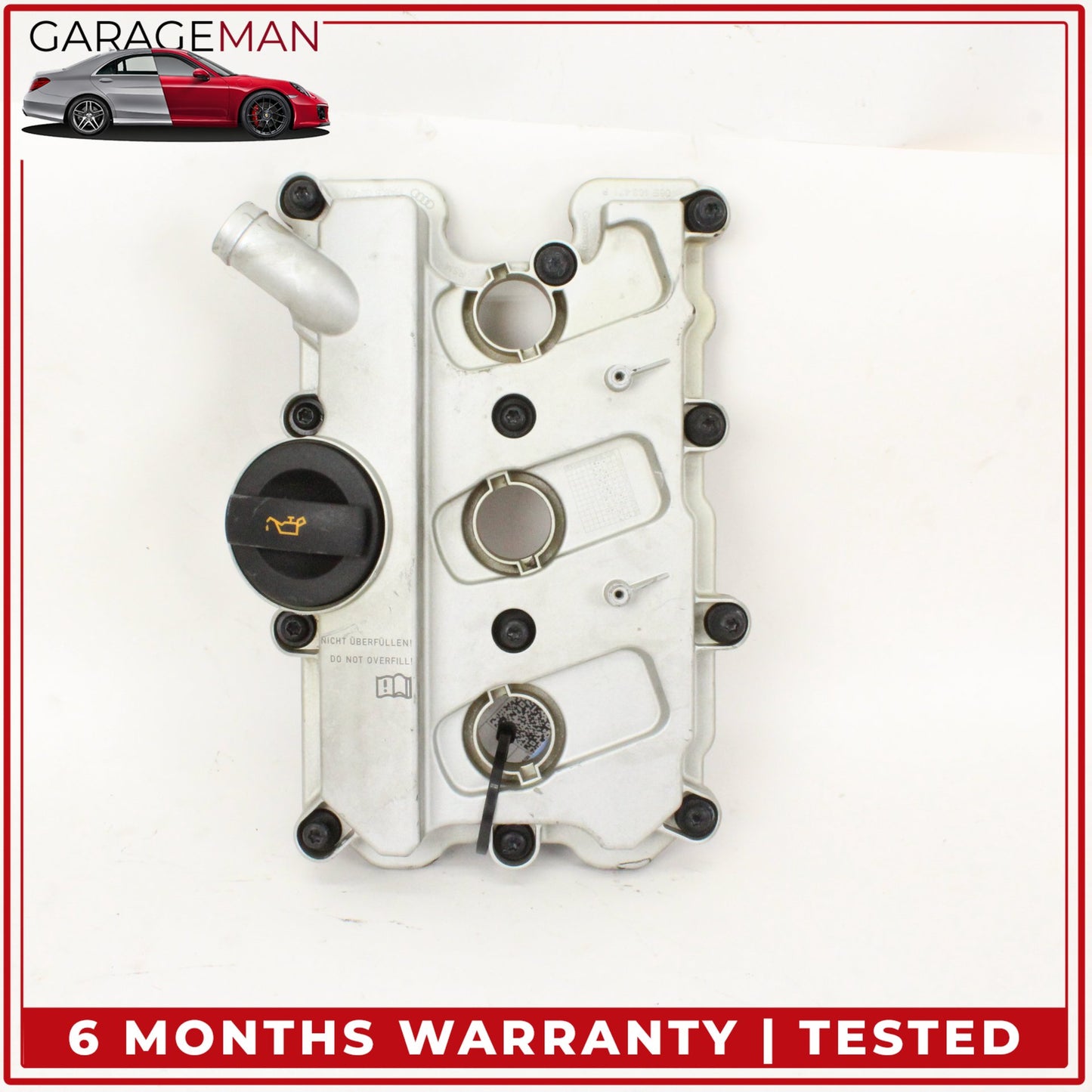2011-2018 Porsche Cayenne 958 Left Side Engine Cylinder Head Valve Cover OEM