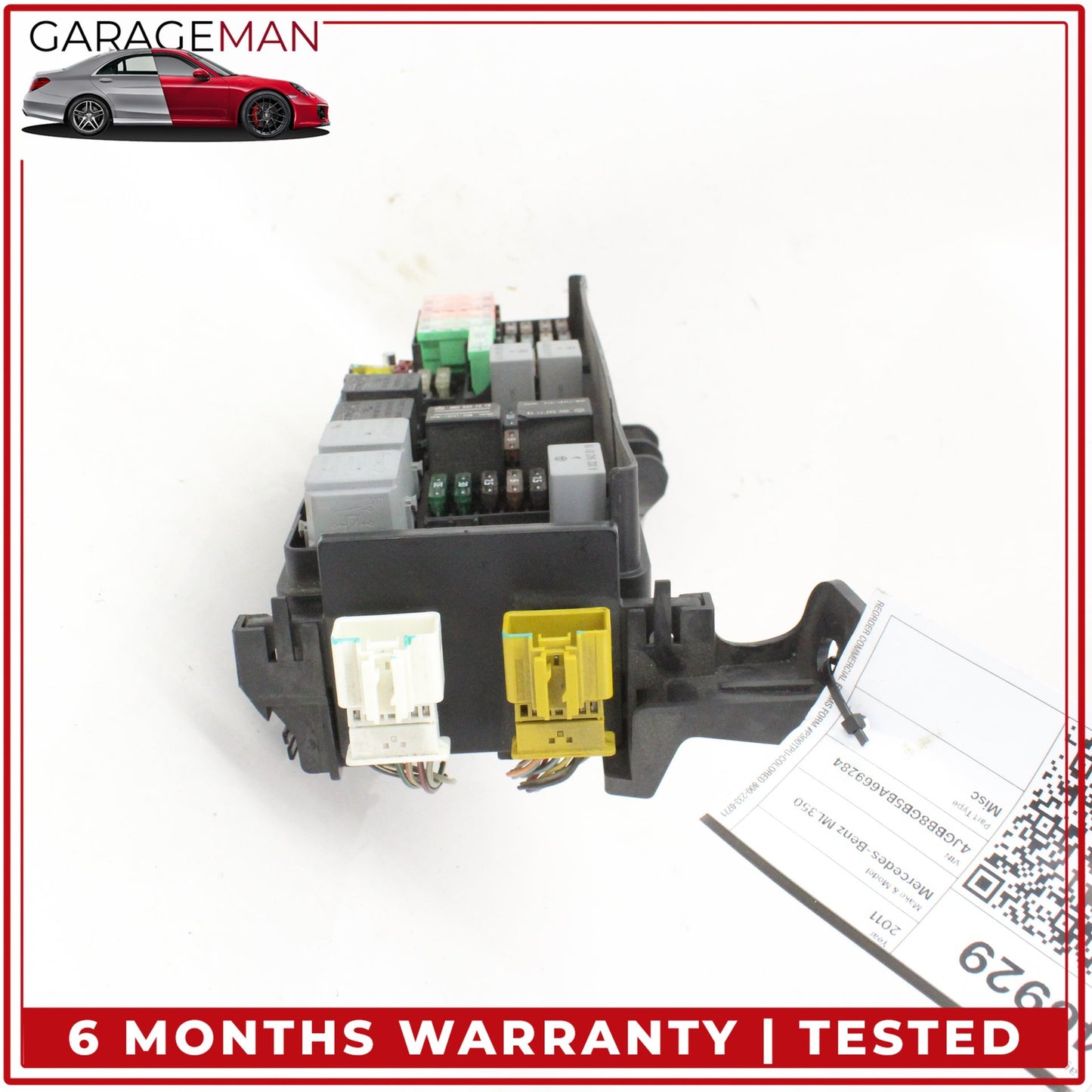 2006-2013 Mercedes W164 ML350 GL450 R350 Rear SAM Fuse Relay Box 1645403372 OEM
