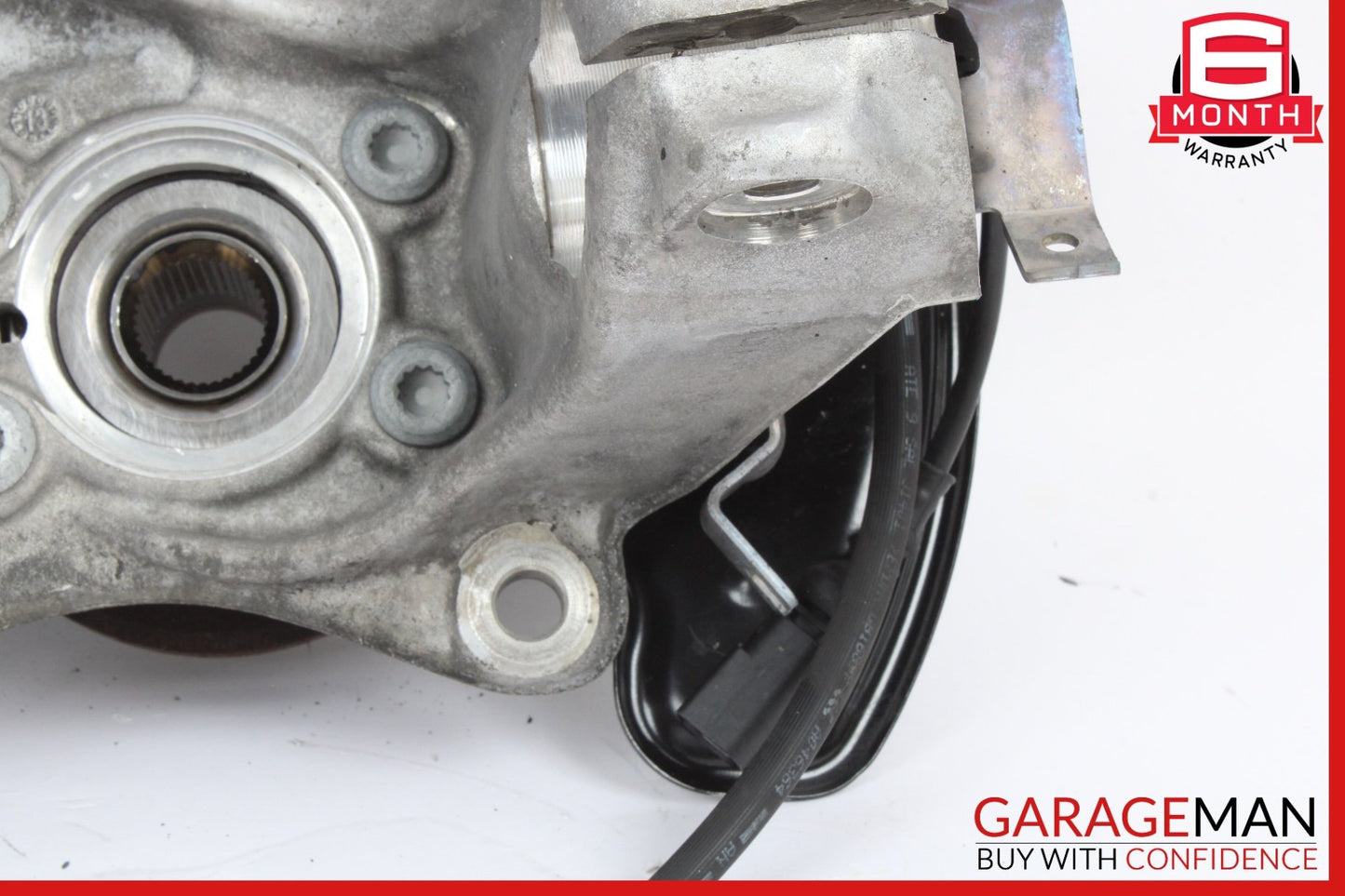 2008-2015 Audi TT 8J Convertible Front Left Spindle Knuckle Wheel Hub 8J0407253D