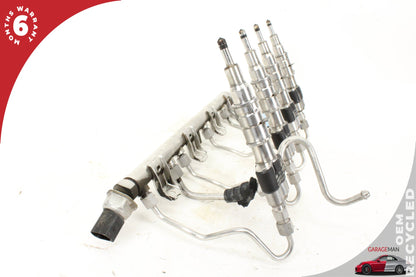 2011-2016 BMW 550i F10 N63 4.4L Fuel Injectors Set of 4 Index-12 w/ Right Side Fuel Rail