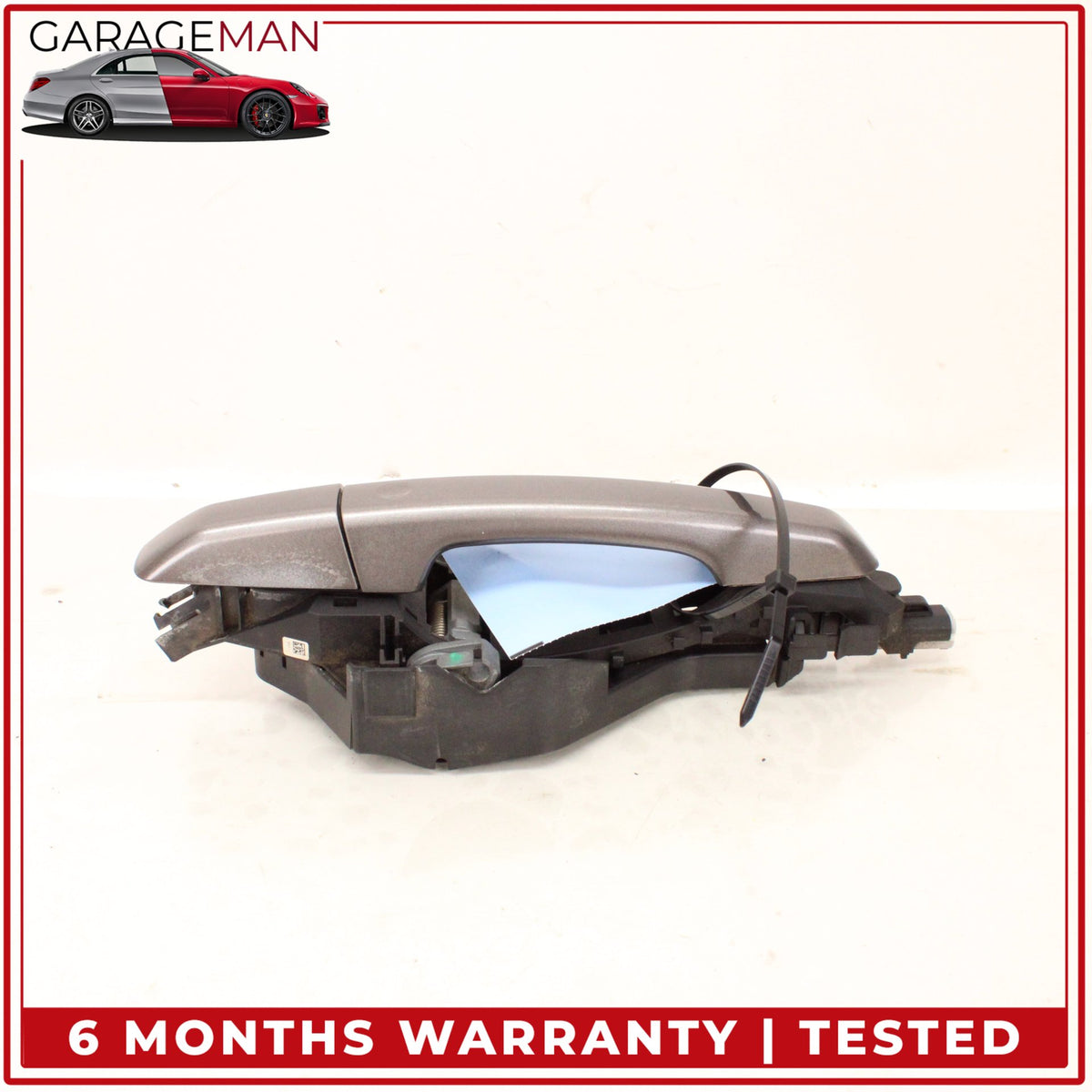 2014-2022 LR Range Rover Sport L494 Rear Left Side Exterior Door Handle Gray OEM