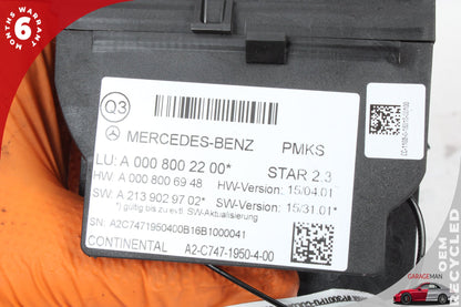 17-19 Mercedes-Benz E400 W213 Station Wagon Pneumatic Vacuum Air Pump 0008002200 OEM