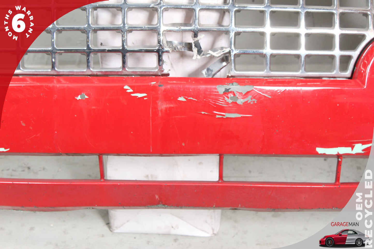 2002-2005 Ford Thunderbird Front Bumper Cover Red w/ Grille Assembly OEM