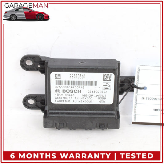 2016 Buick Cascada Convertible Parking Distance Control Module 22810361 OEM