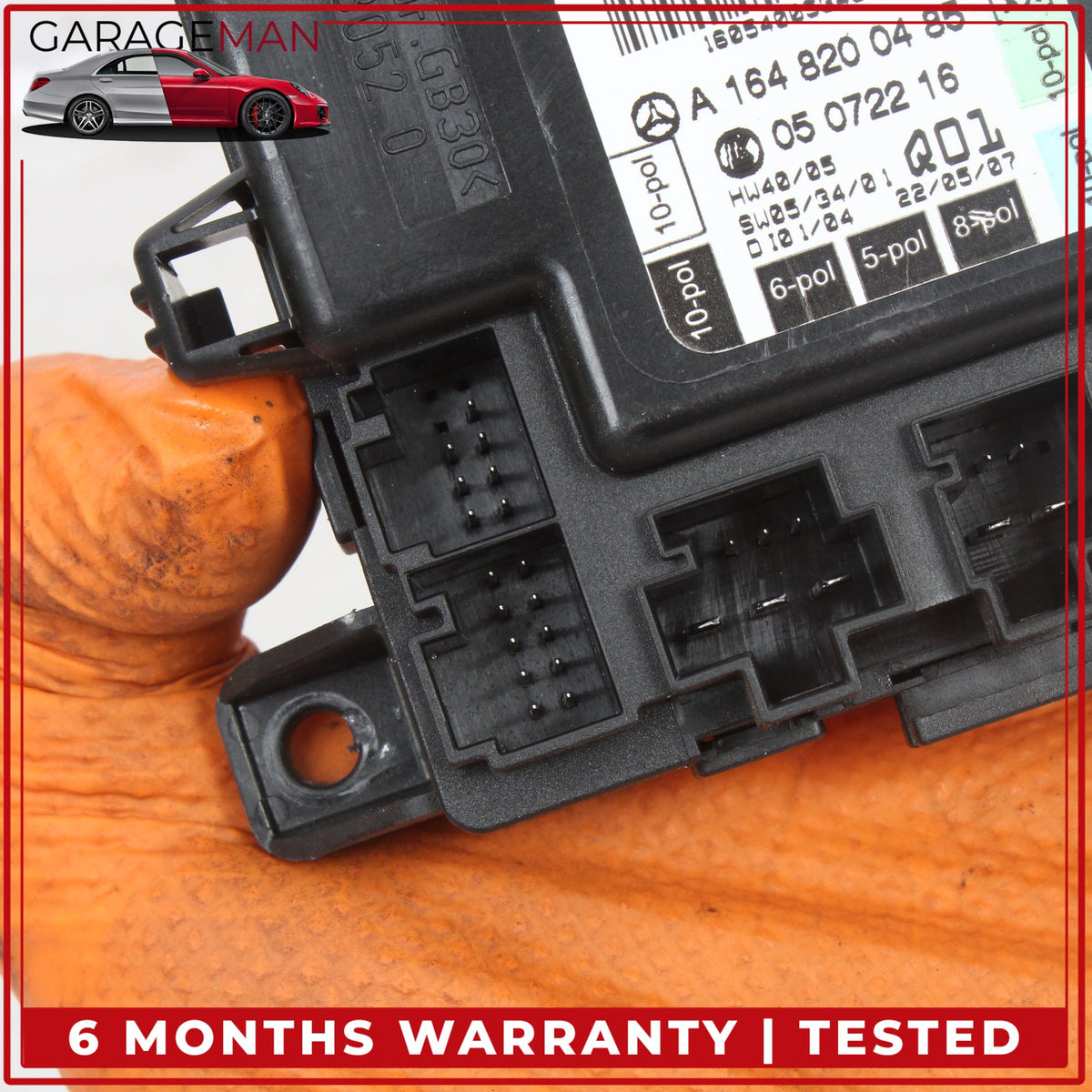 2006-2013 Mercedes W164 ML350 Front Right Door Control Module 1648200485 OEM