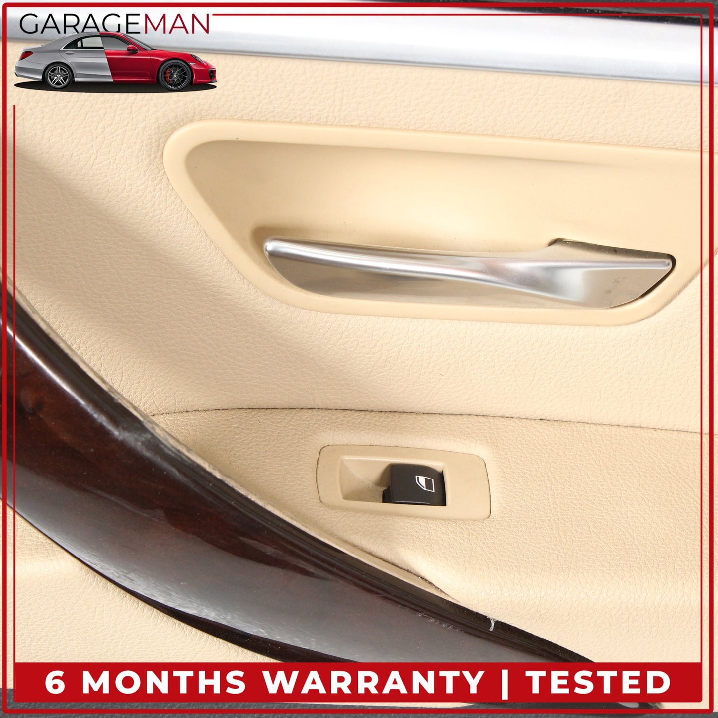 2015-2020 BMW 430i xDrive Gran Coupe Rear Right Interior Door Trim Panel OEM